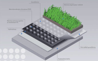Folia Kubełkowa – innowacyjne rozwiązanie dla dachów i fundamentów